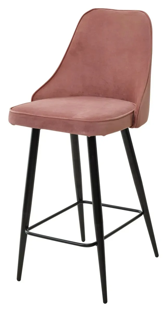 Полубарный стул NEPAL-PB Розовый #15