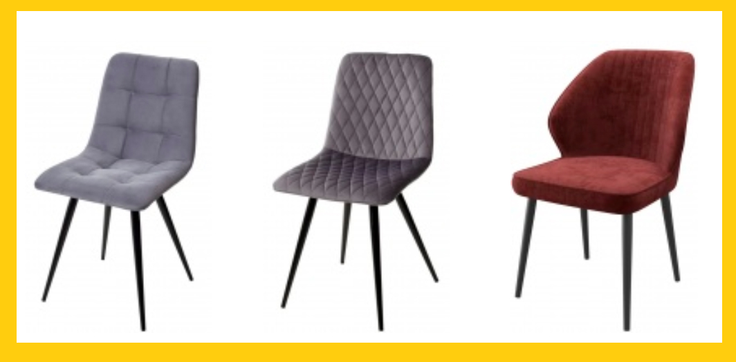 Велюровые стулья для кухни - плюсы и минусы кухонных стульев из велюра
