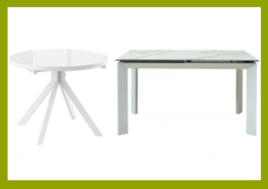 Какой стол: круглый или прямоугольный - лучше для кухни