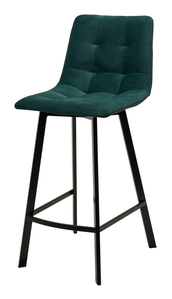 Полубарный стул CHILLI-QB SQUARE, #19 Зеленый